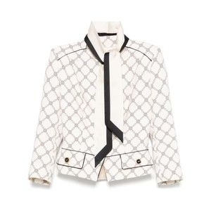 Elisabetta Franchi Light Beige Tailored Jacket - NWT